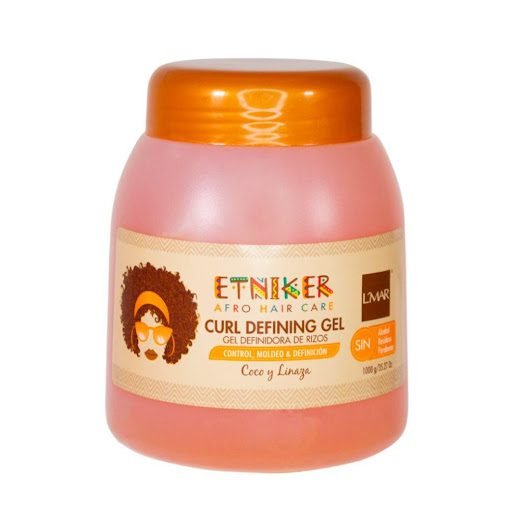 Gel Definidor de Rizos Etniker Curl Defining Gel con Coco y Linaza 1000 g