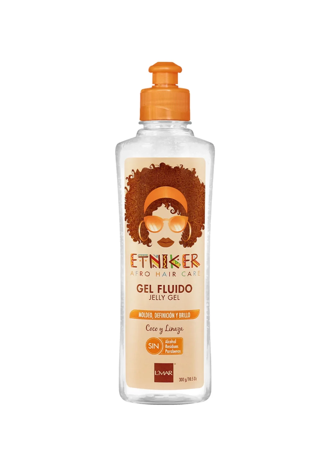 Gel Fluido Jelly Gel Etniker para Definir Rizos 300 ml